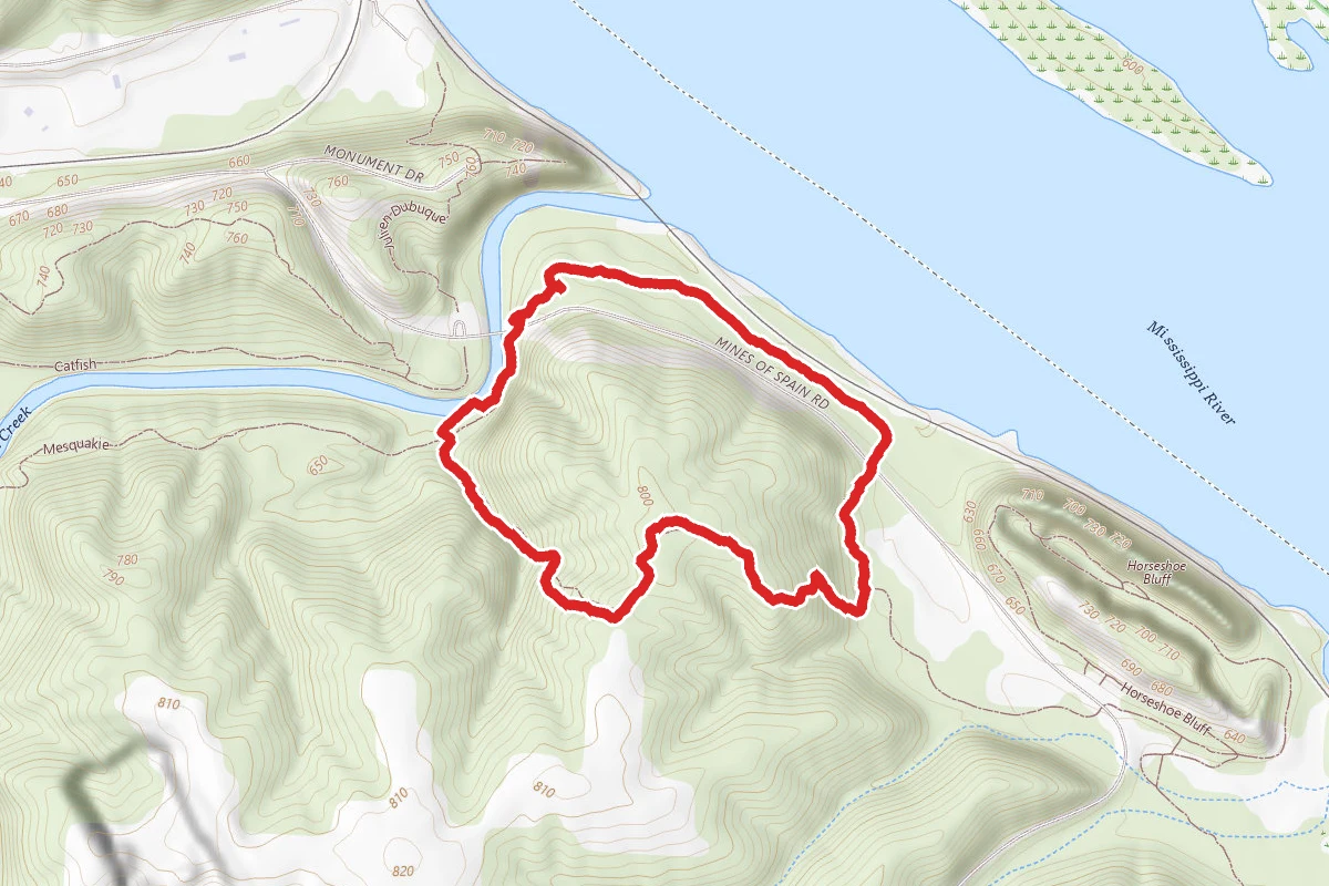 Calcite Foot Trail
