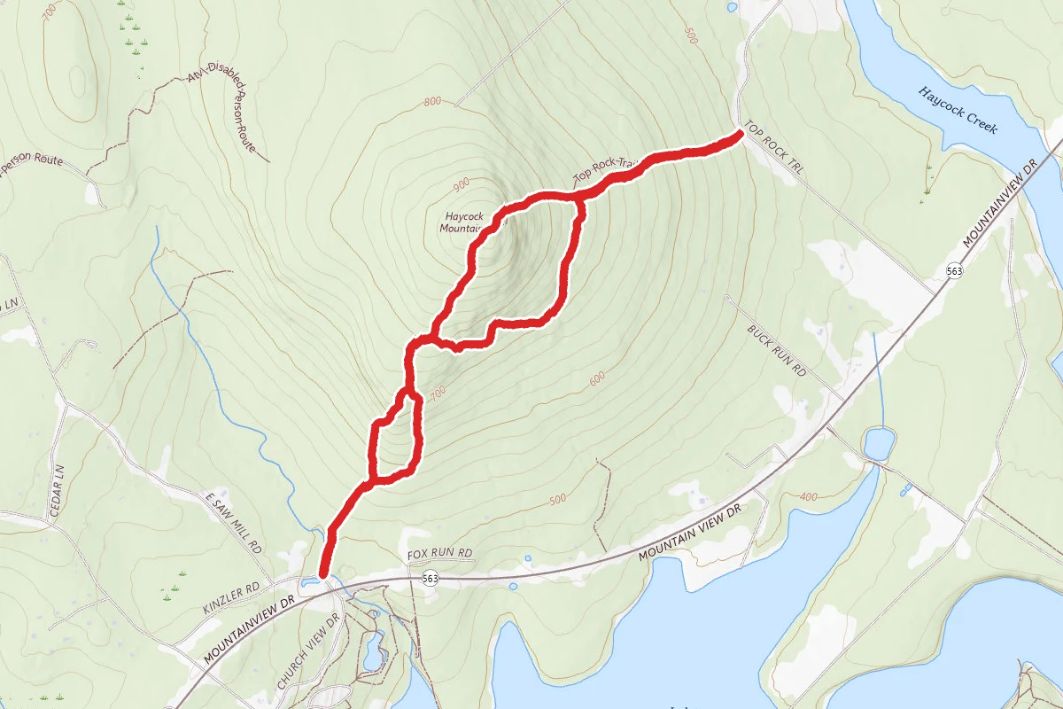 Haycock Mountain Loop Trail