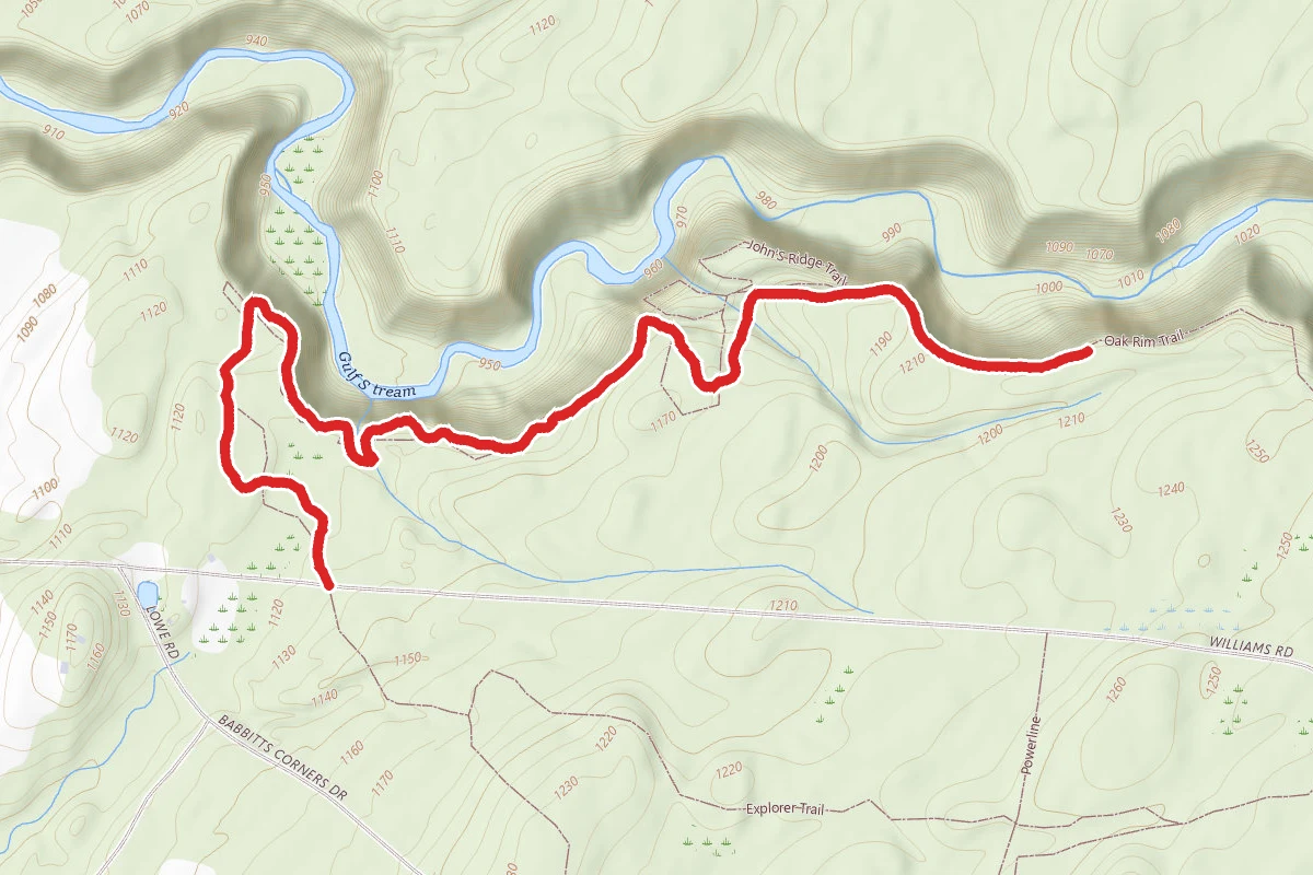 Oak Rim Trail