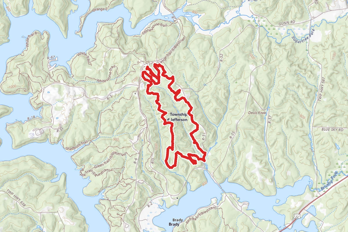 Salt Fork State Park Loop Trail