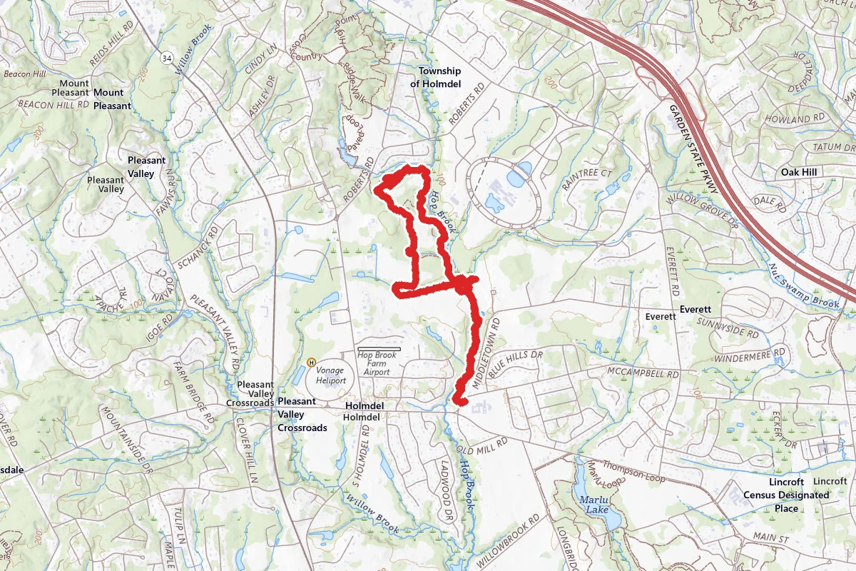Steeple Chase and Ramanessin Trail Loop