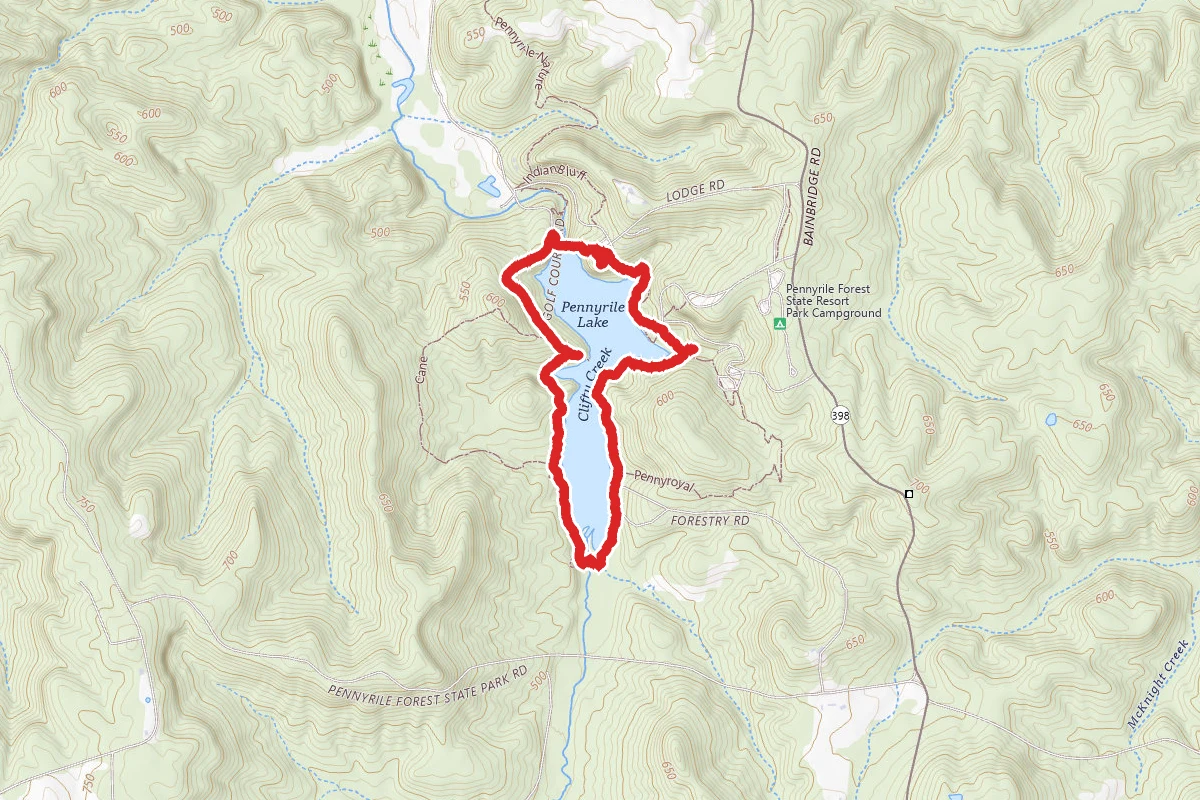 Pennyrile Lake Trail