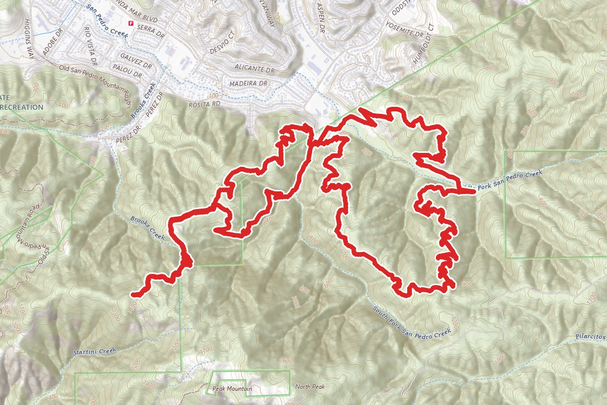 San Pedro Valley Park Trail