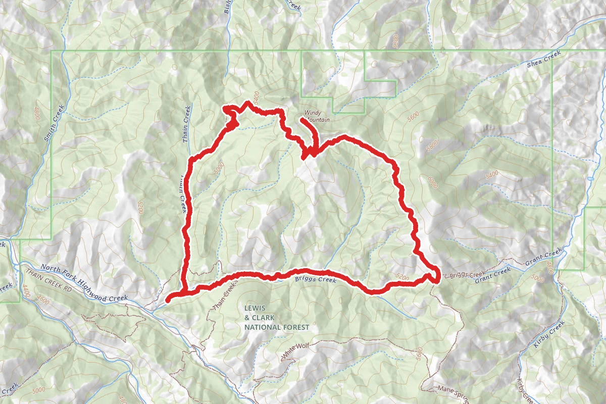 Windy Mountain Loop