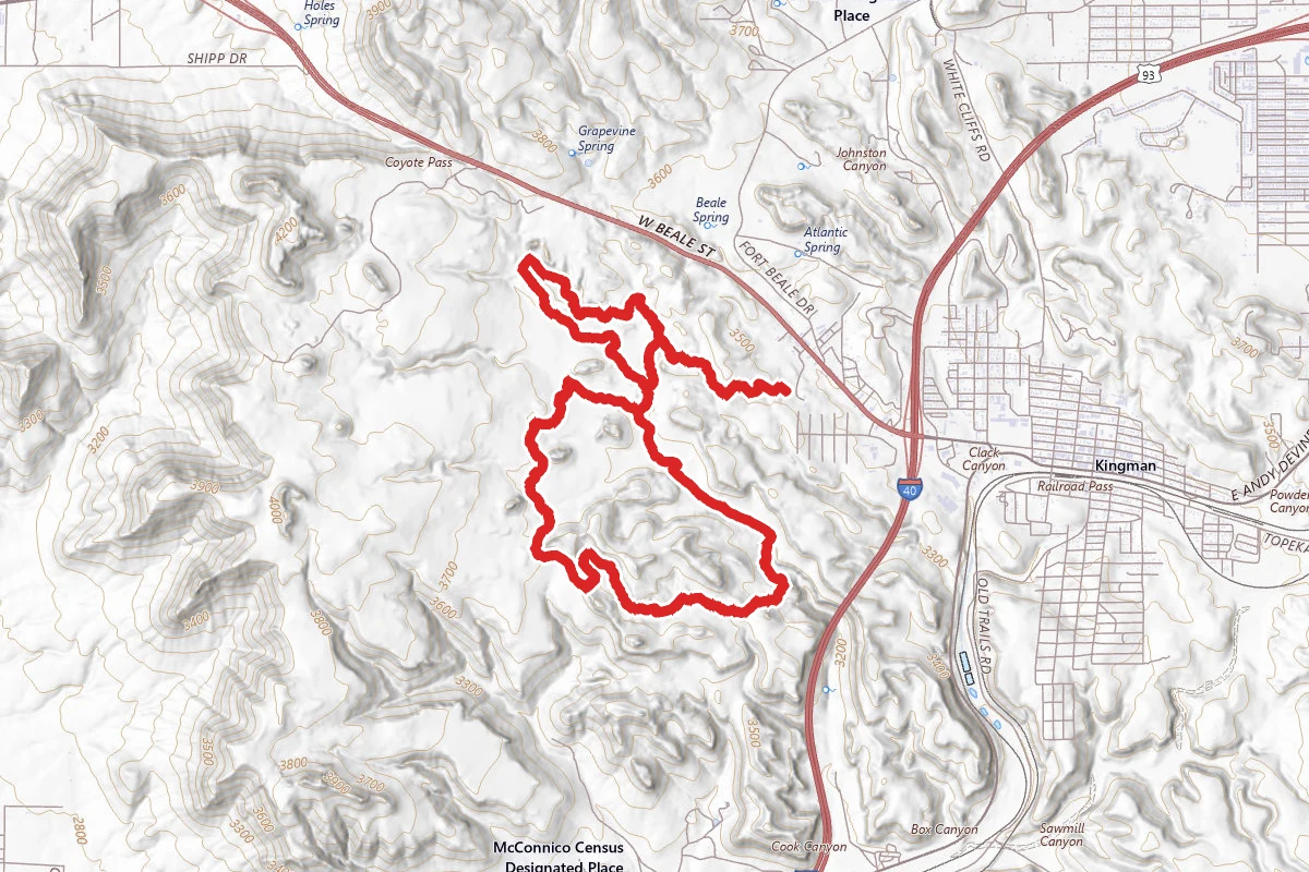 Monolith Gardens Loop Trail