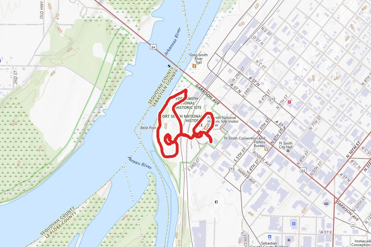 Fort Smith National Historic Site Loop Trail