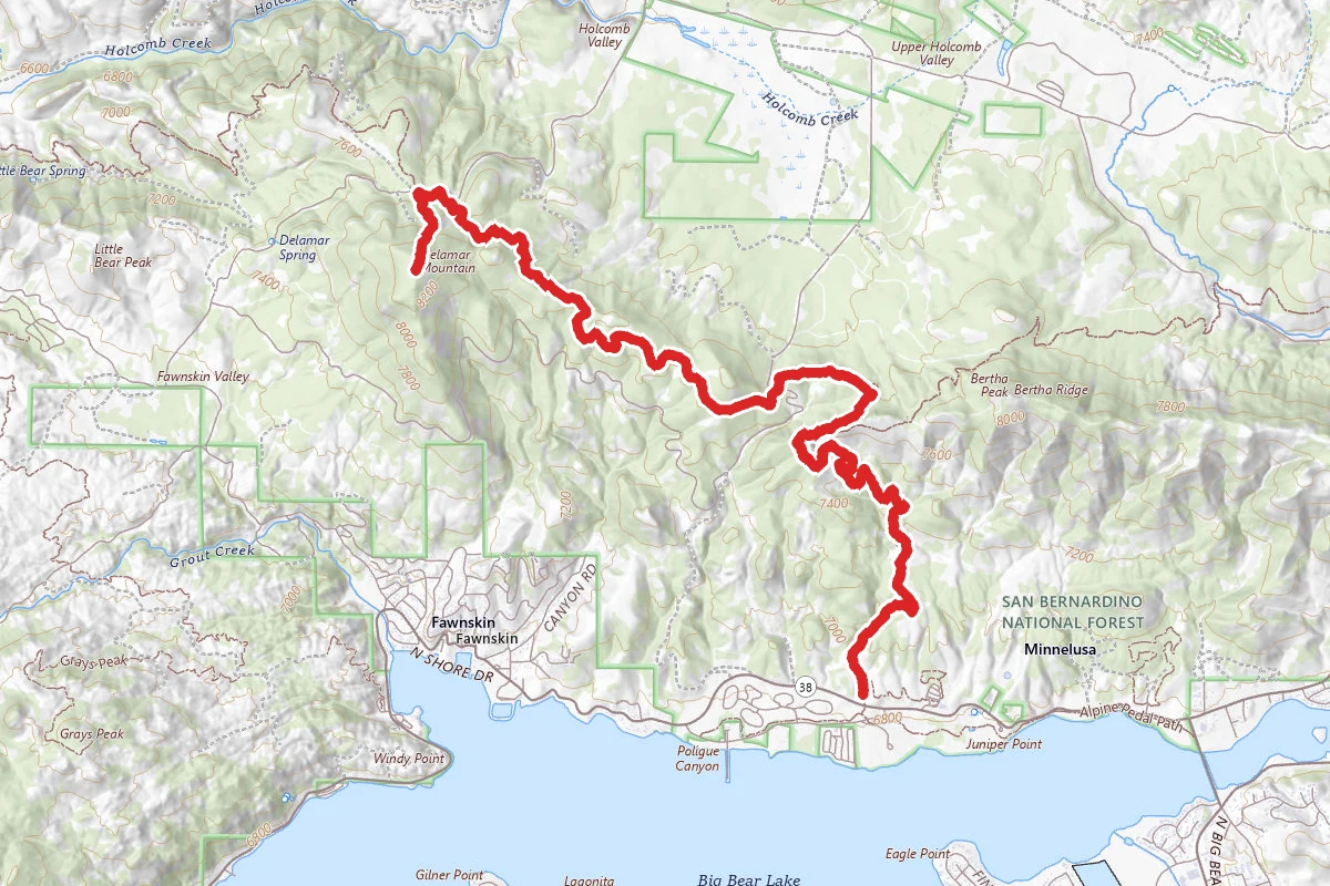 Delamar Mountain Trail