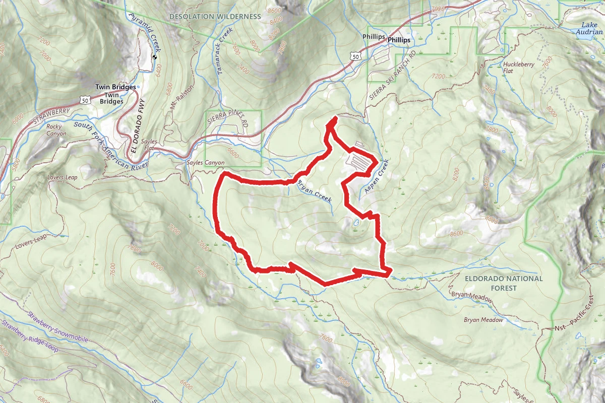 Sayles Canyon Loop