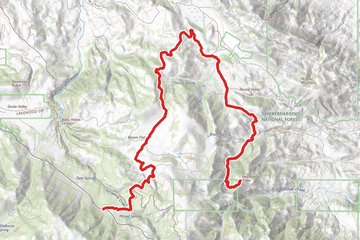 Heartbreak Ridge OHV Trail