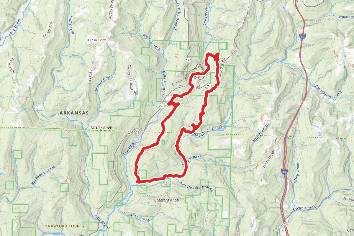 Butterfield Hiking Trail