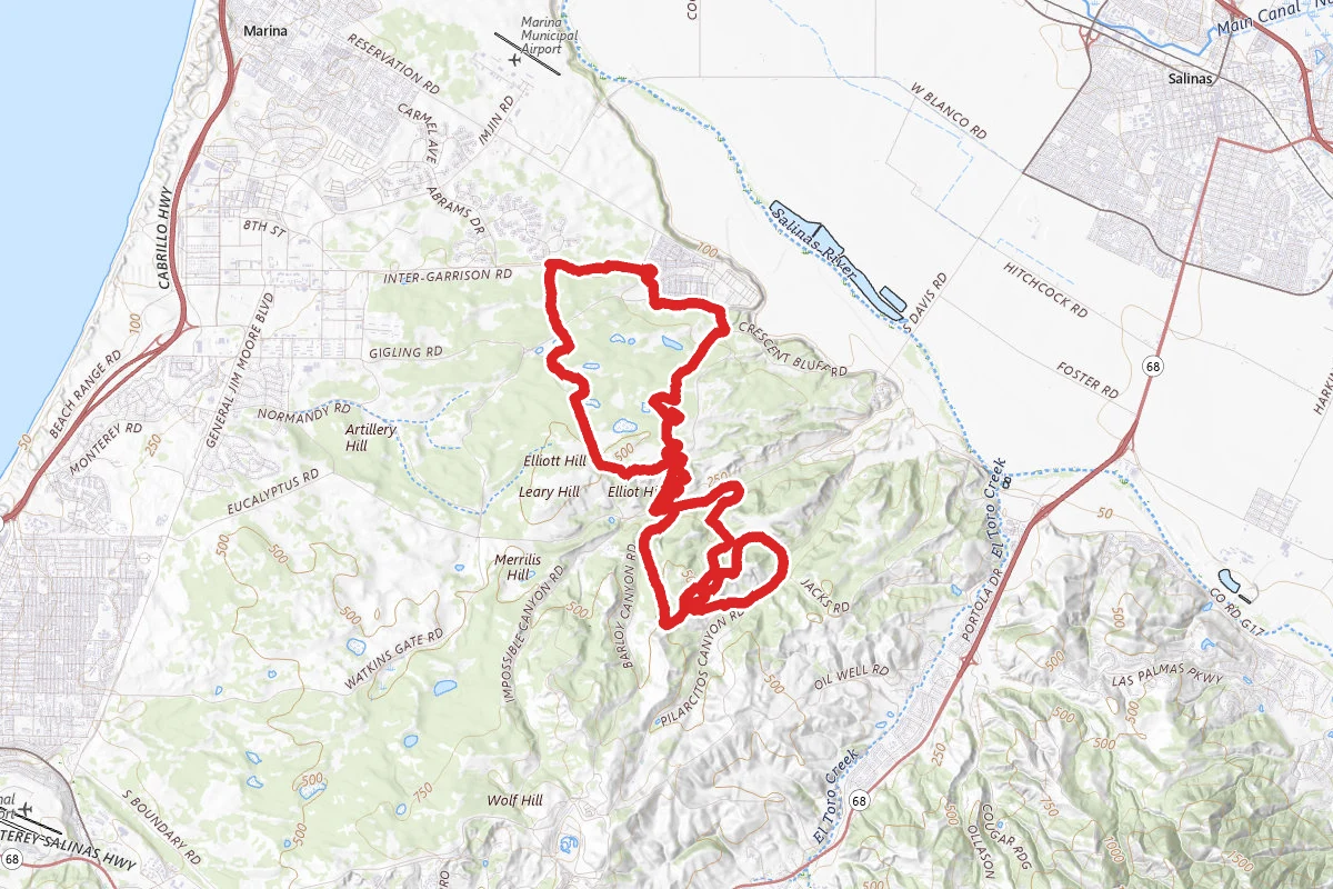 Mudhen Lake and Rim Trail Ramble