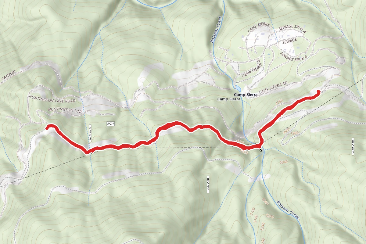 Big Creek Railroad Grade Trail