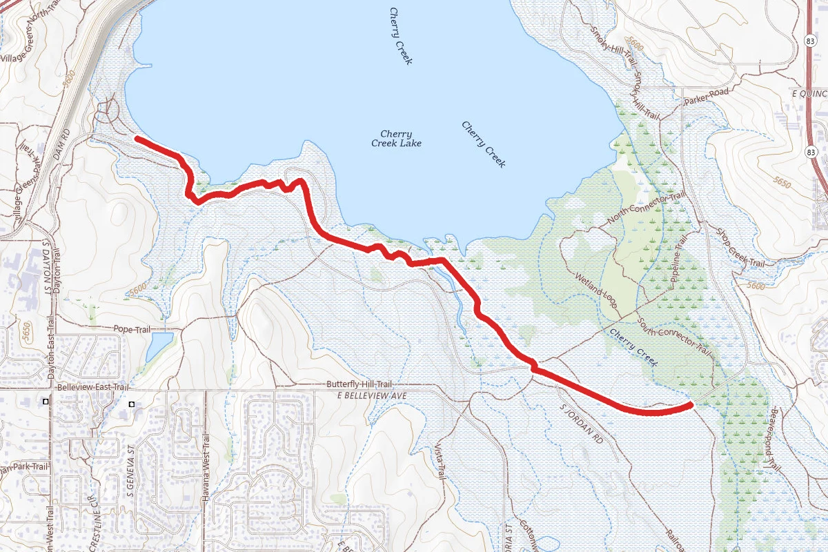 Cherry Creek and Pipeline Trail
