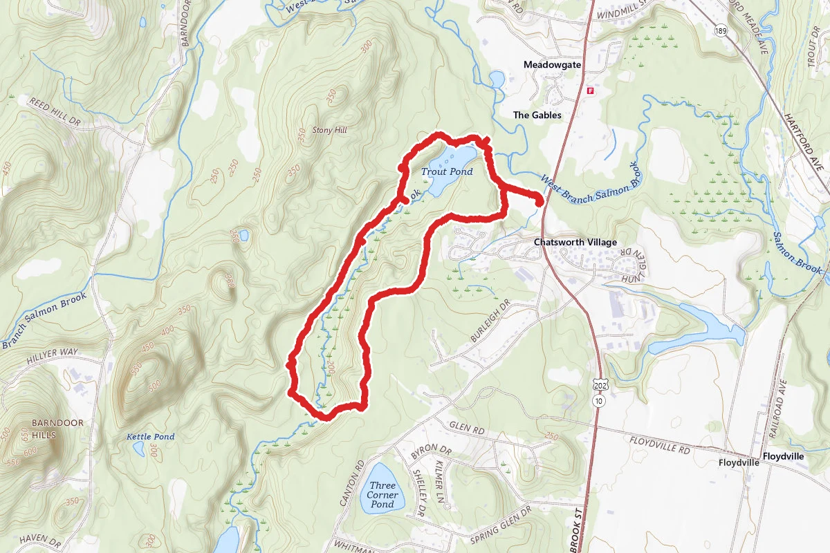 McLean Blue and Yellow Blaze Trail Loop