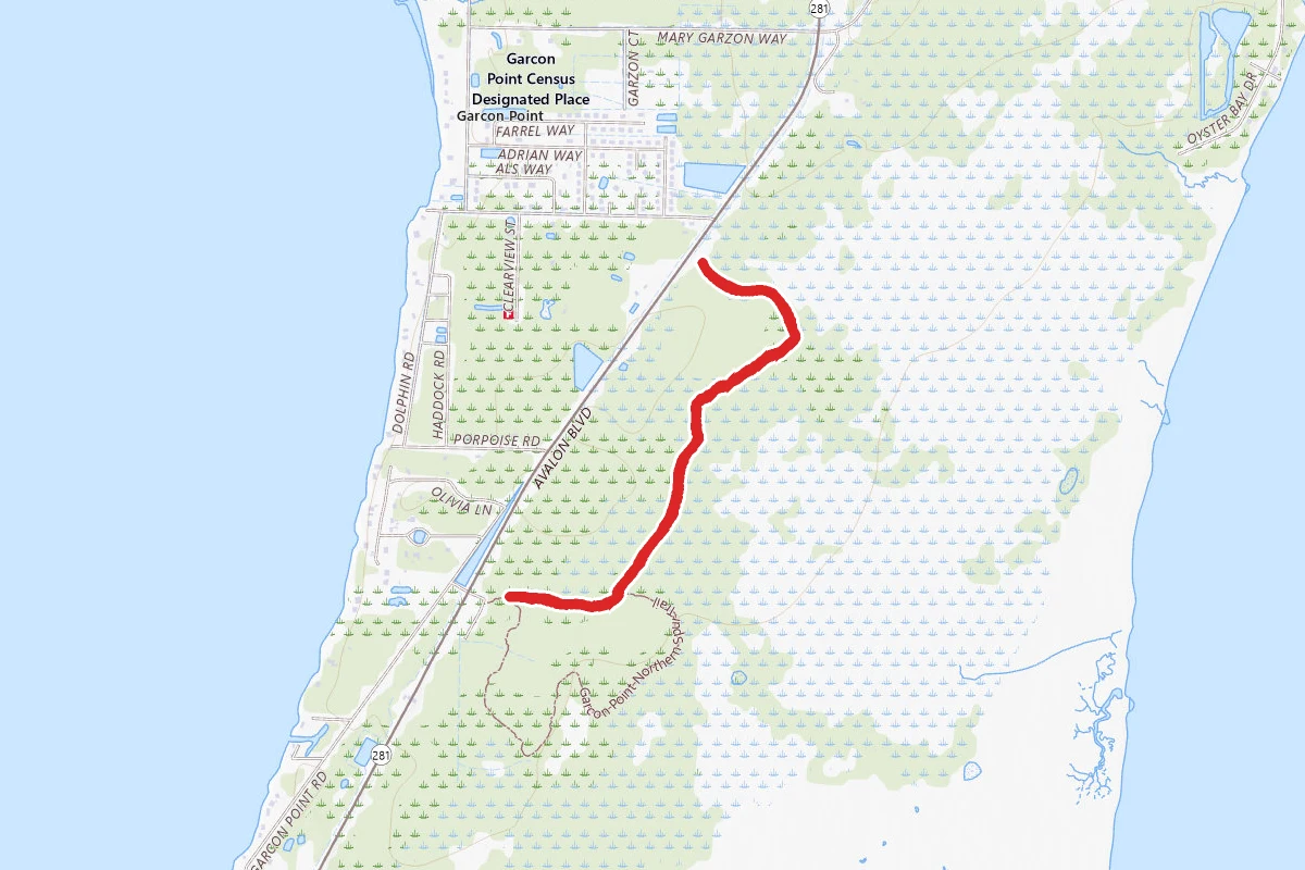 Garcon Point North Spur Trail