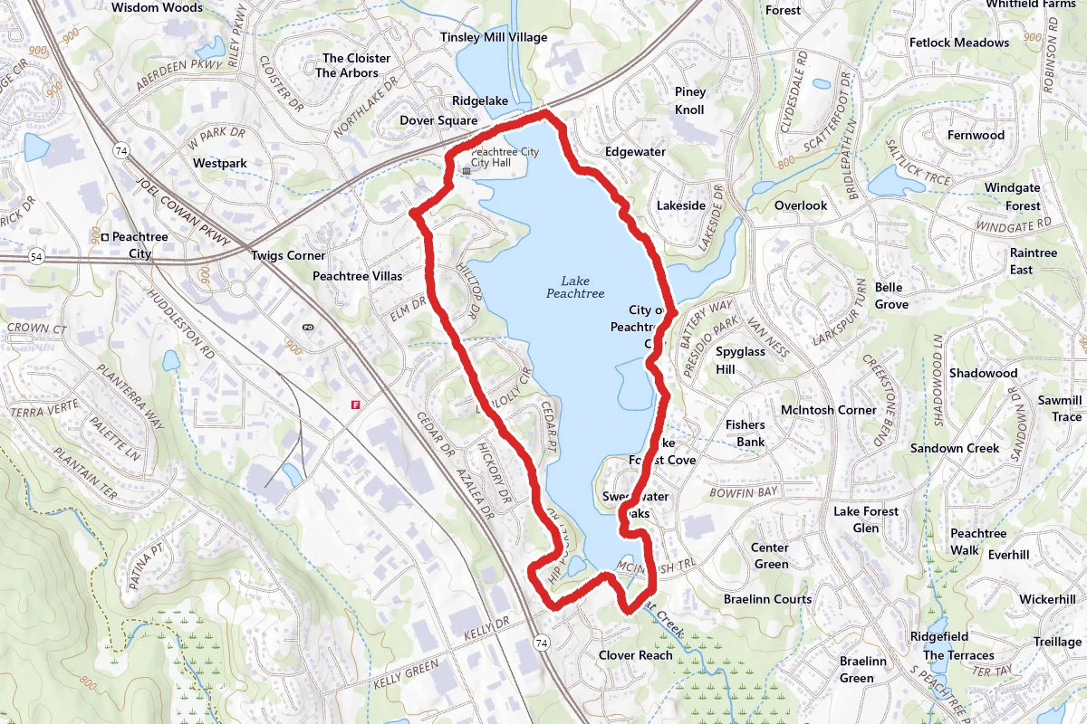 Lake Peachtree Loop