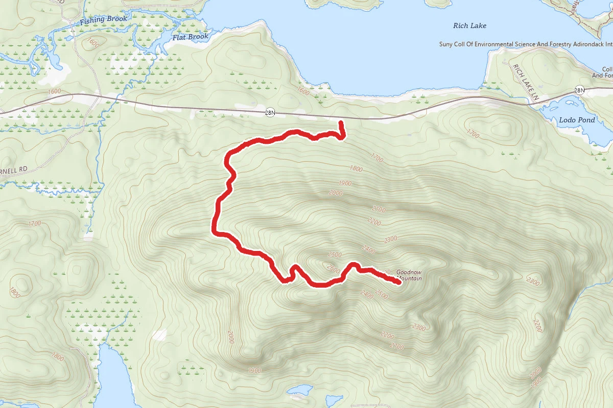 Goodnow Mountain Trail