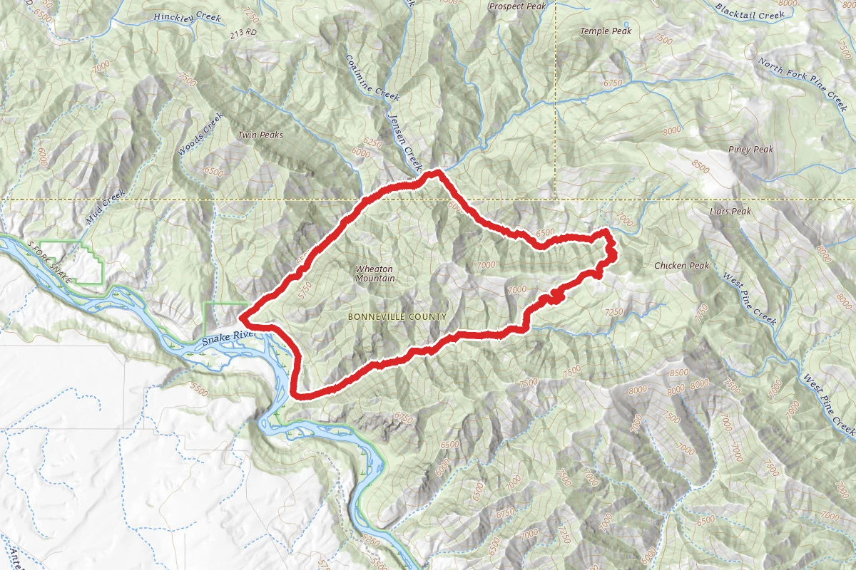 Black Canyon to Big Burns