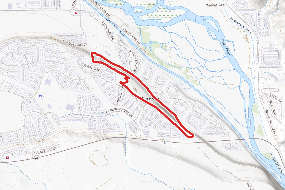 Oregon Trail and Basalt Trail Loop
