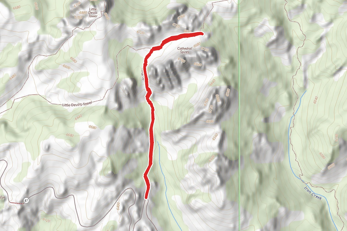 Cathedral Spires Trail