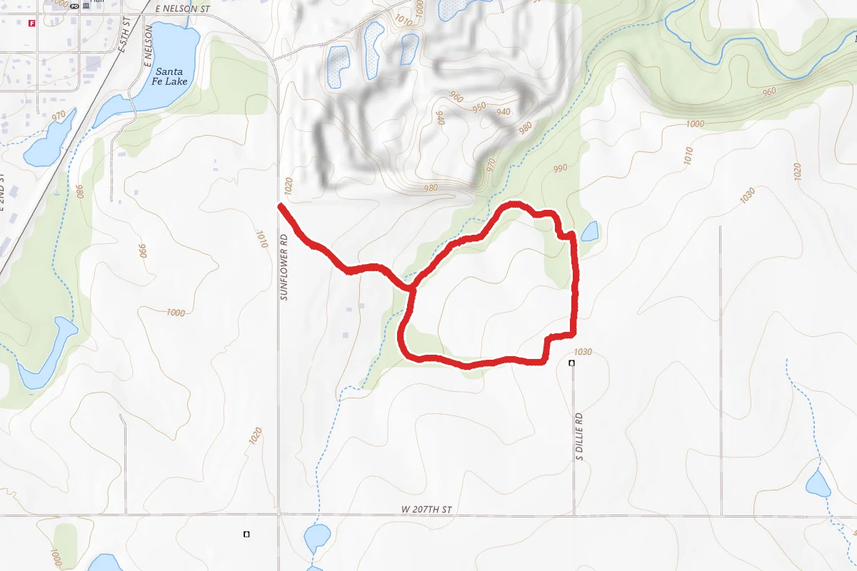 Big Bull Creek Unpaved Loop