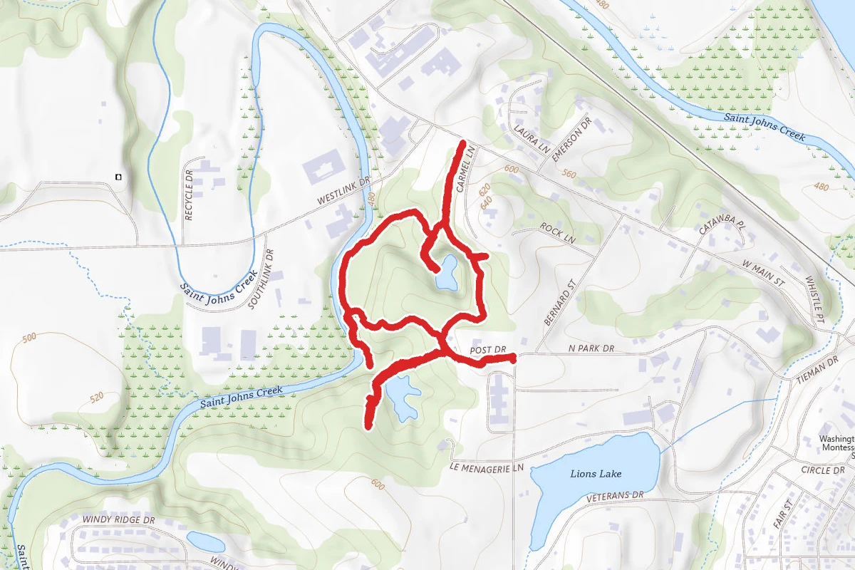 Miller Post Nature Reserve Loop