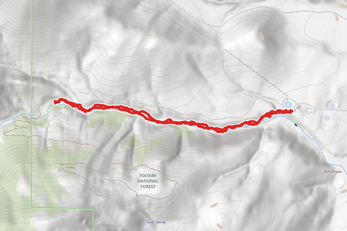 Ash Canyon Creek Trail