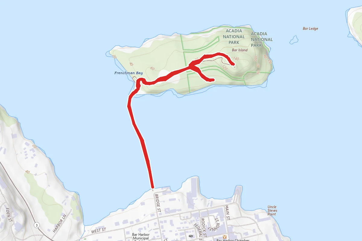 Bar Island Trail