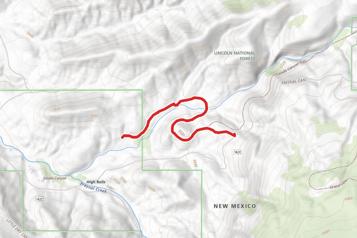 Salado Canyon Trail
