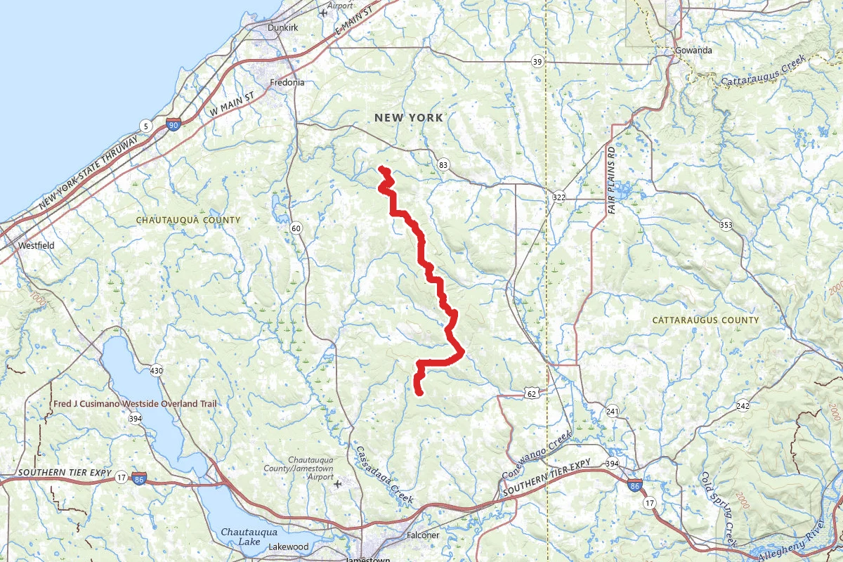 Earl Cardot Eastside Overland Trail