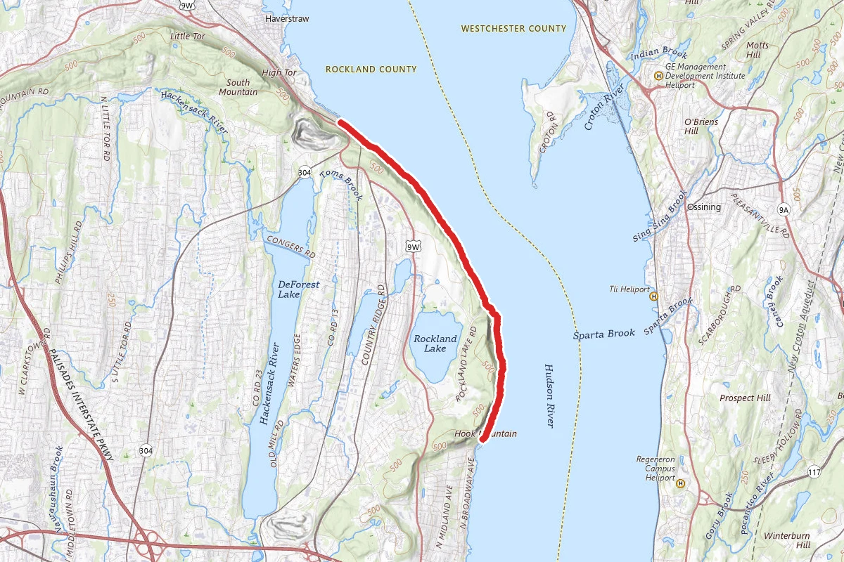 Nyack Beach to Haverstraw Beach