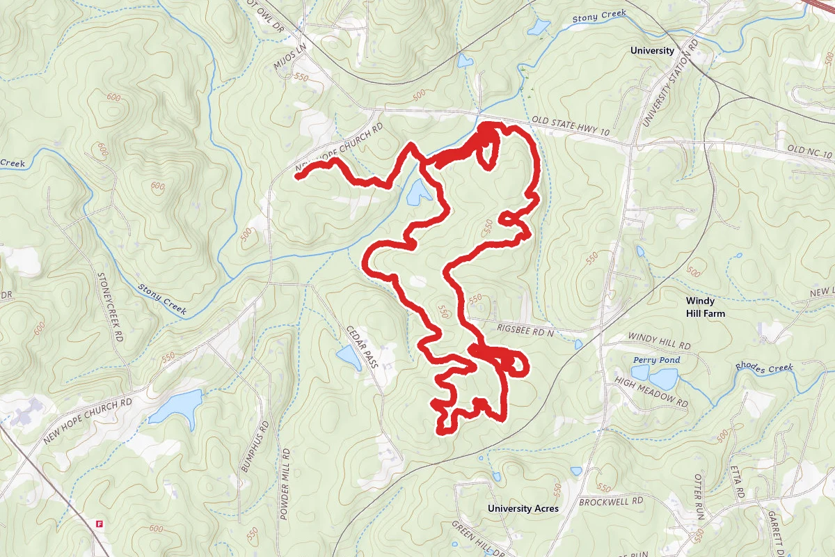 Springhouse Trail and Buckeye Trail Loop