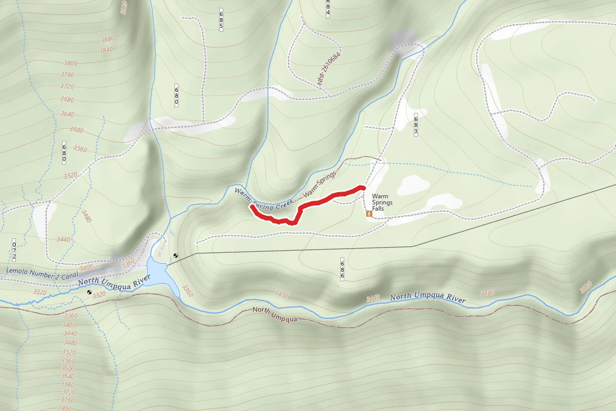 Warm Springs Falls Trail