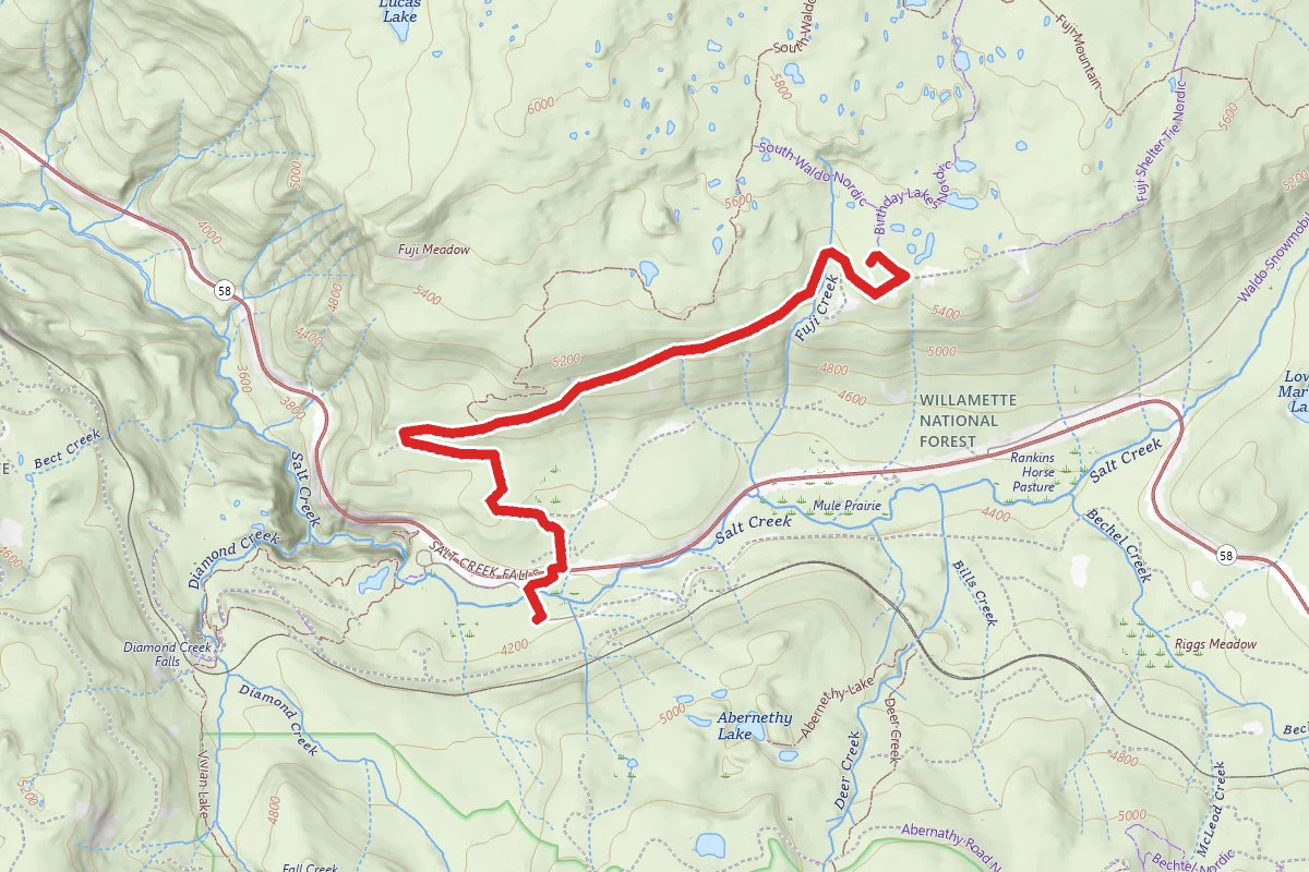 Fuji Shelter Trail