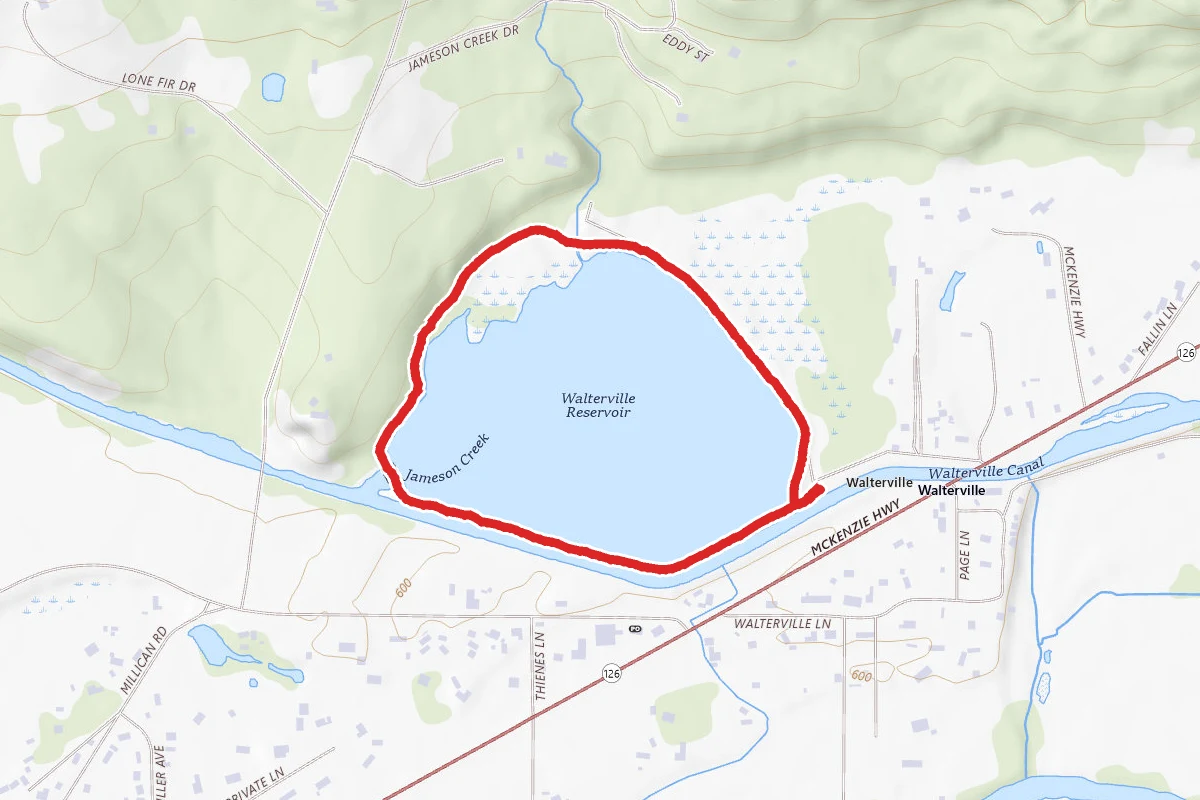 Walterville Pond Loop
