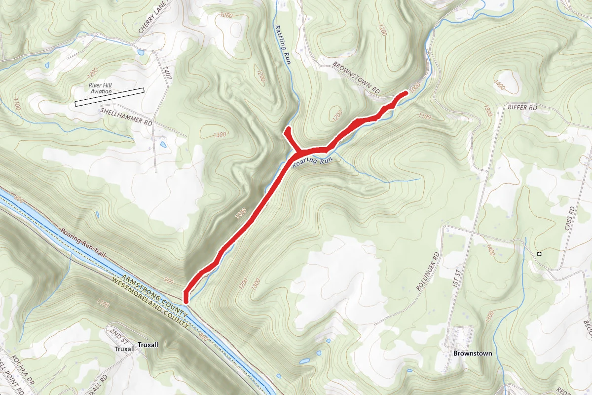 Jackson Falls and Rock Furnace Trail