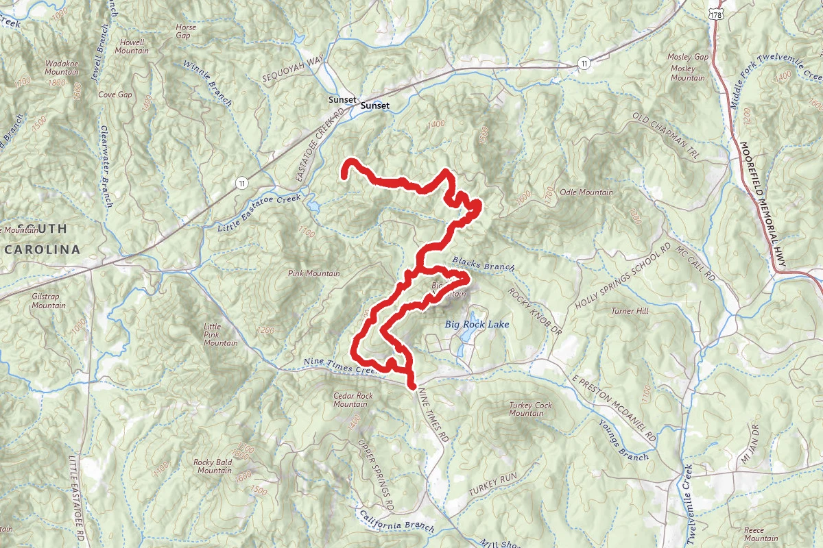 Big Rock Mountain Loop