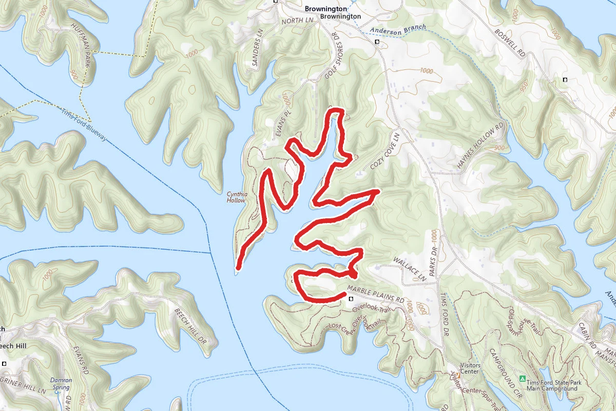 Ray Branch Shoreline Trail