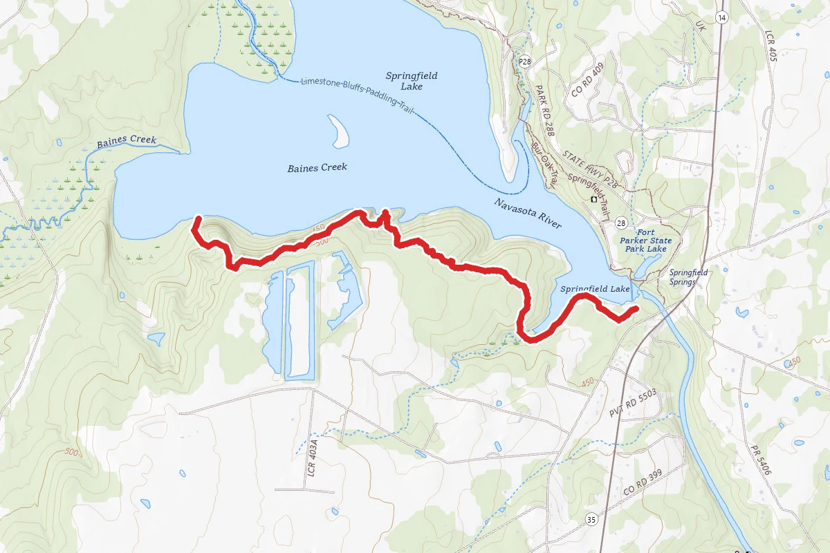 Baines Creek Trail