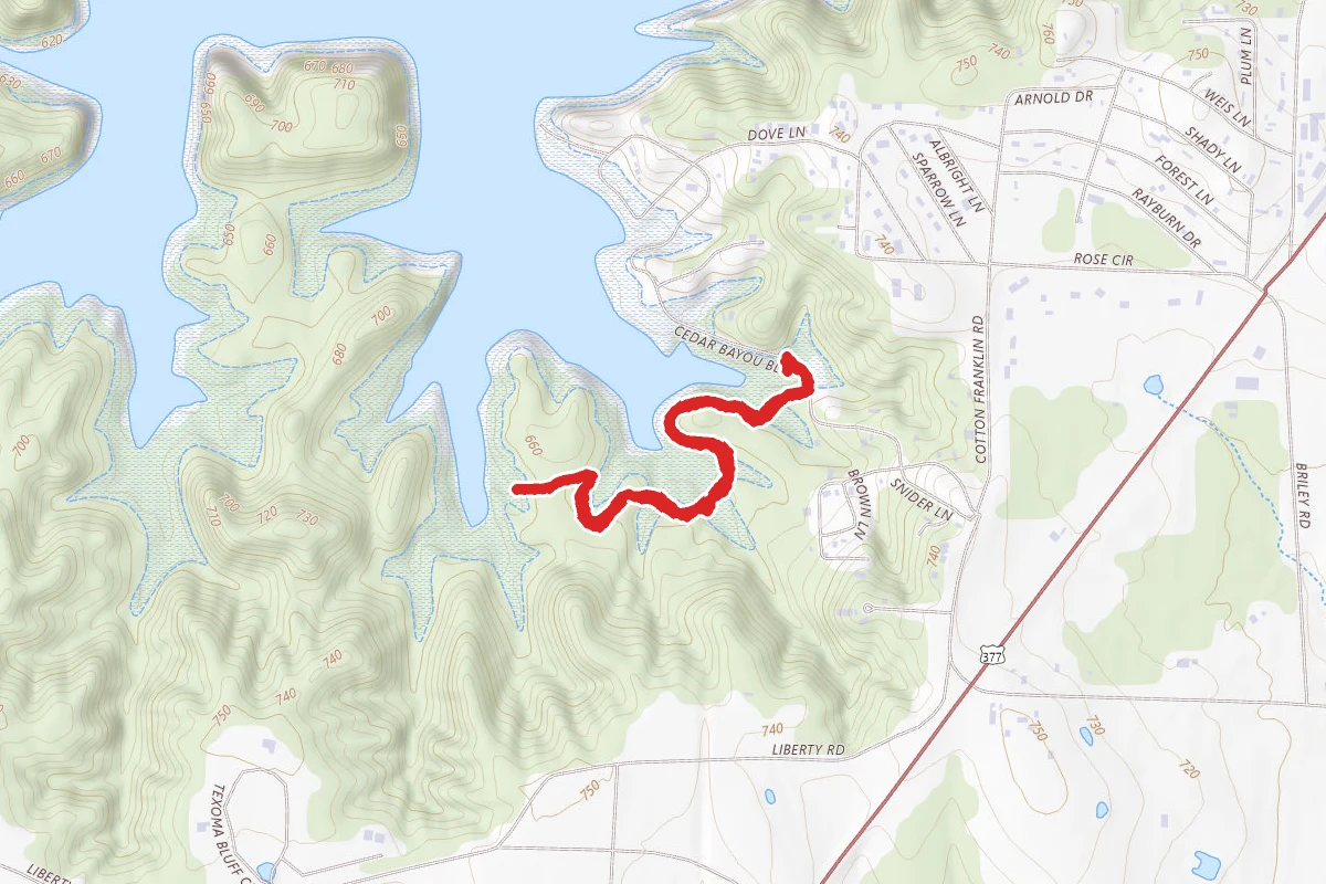 Cedar Bayou Trail