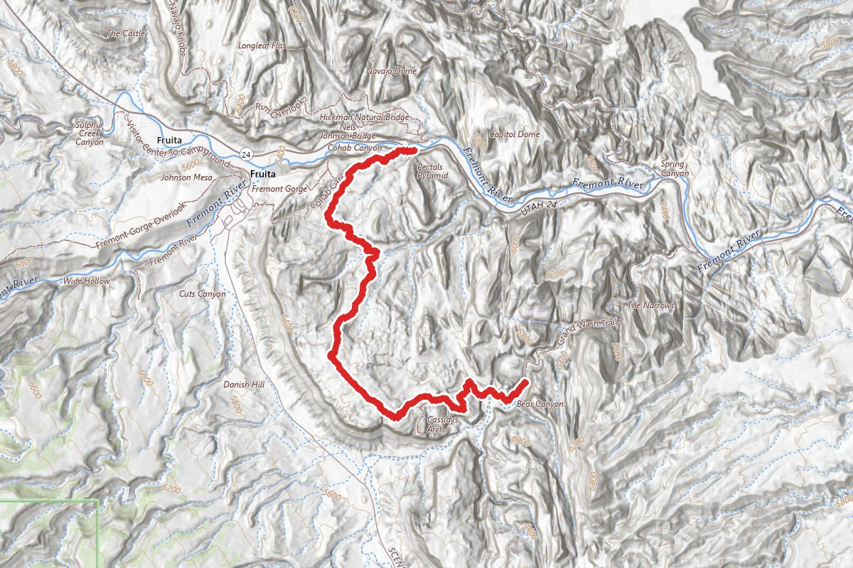 Frying Pan Trail