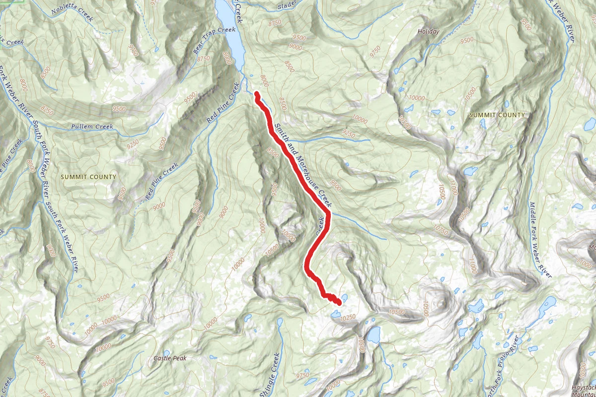 North Erickson Lake Trail