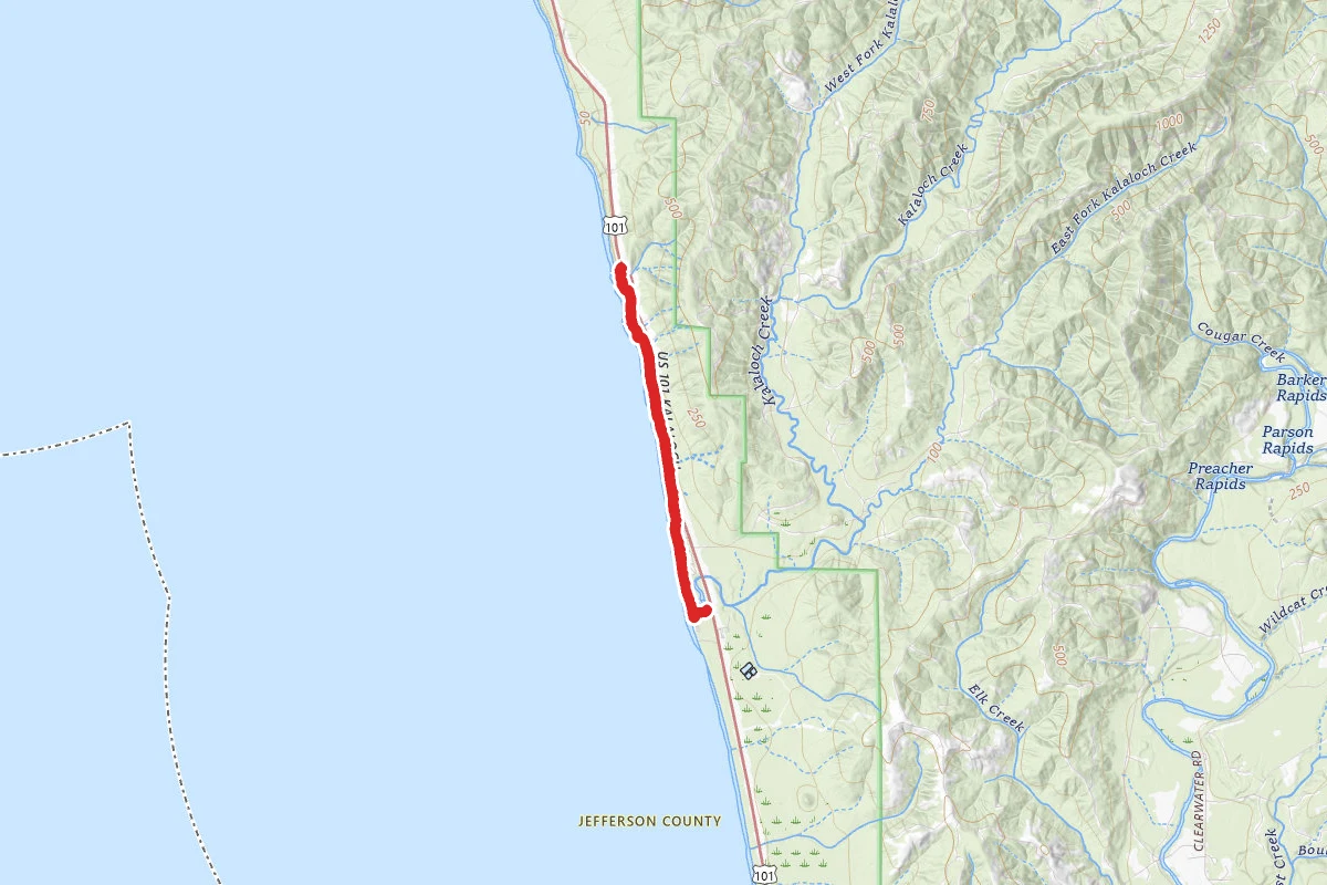 Kalaloch to Browns Point Trail