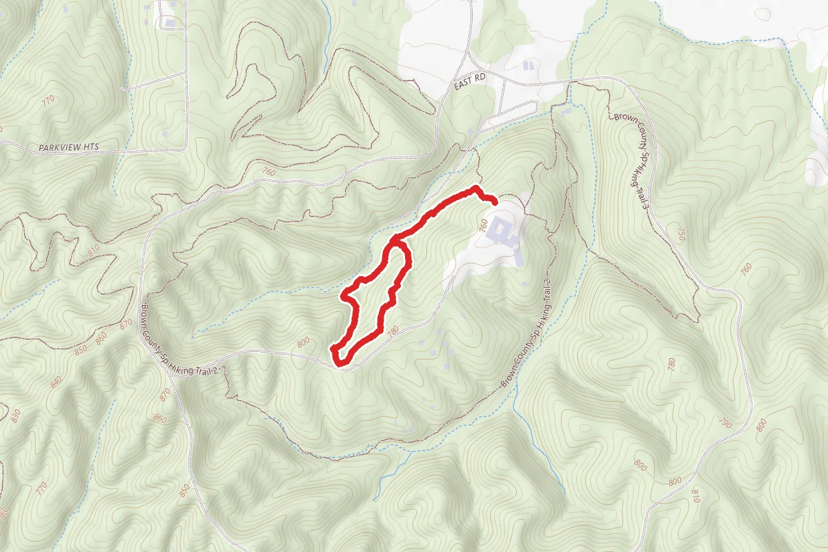 Brown County State Park Trail #1