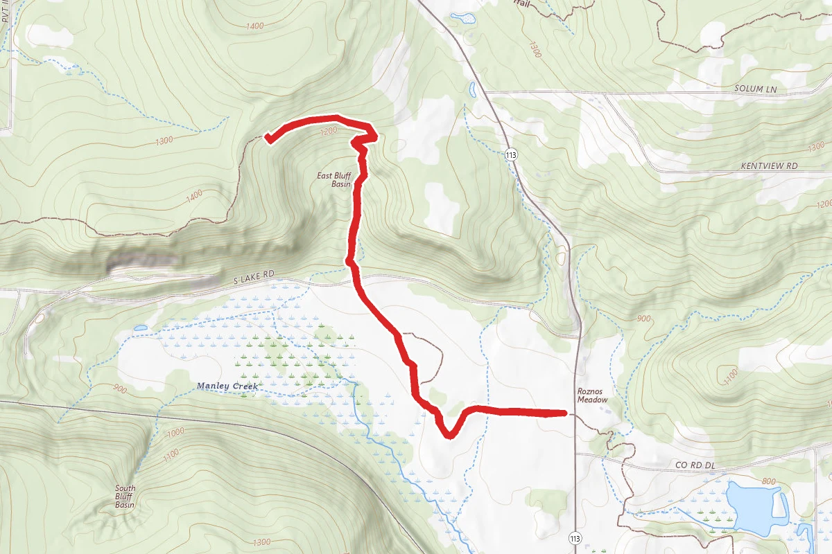 Roznos Meadow Trail