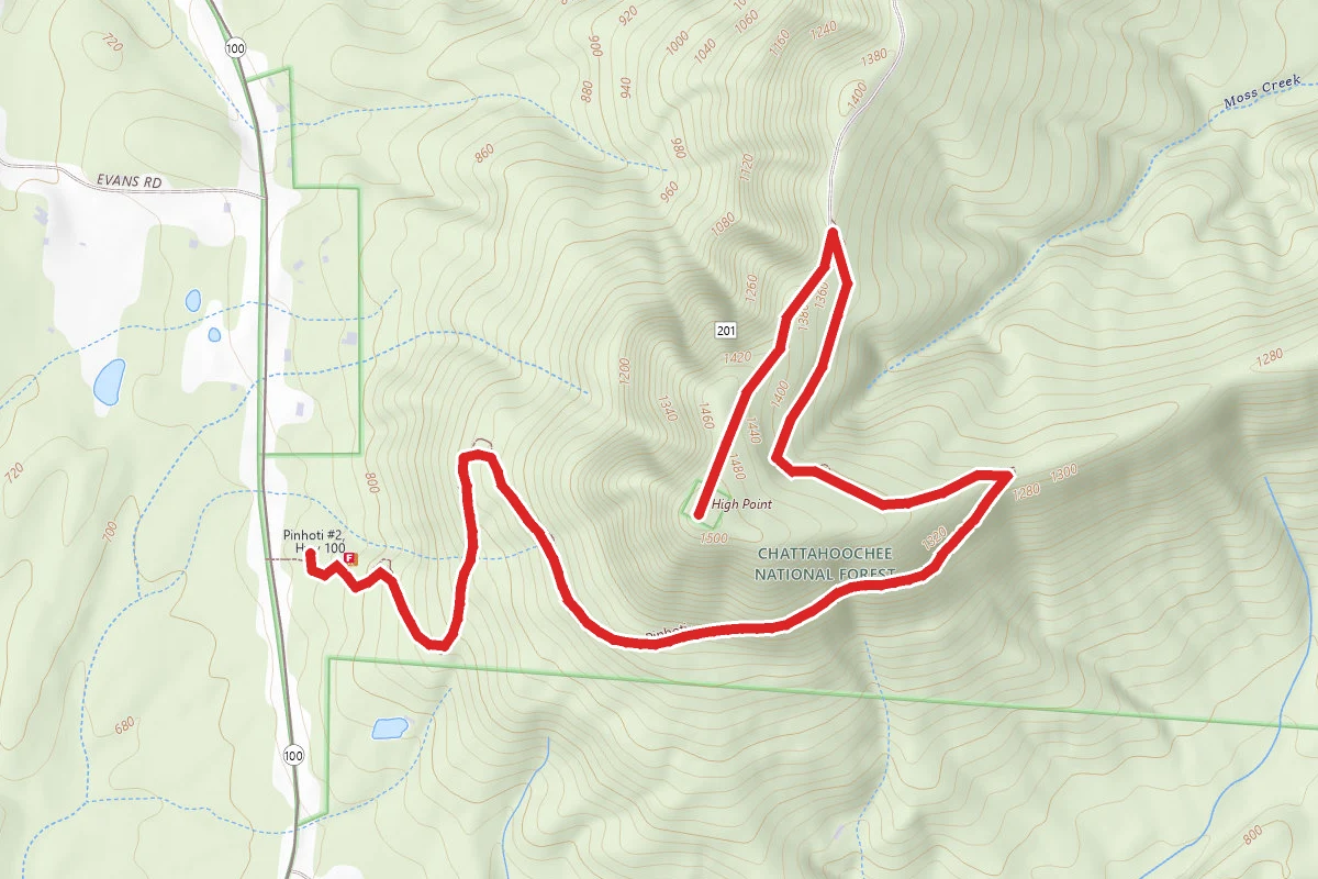Taylor Ridge High Point Trail