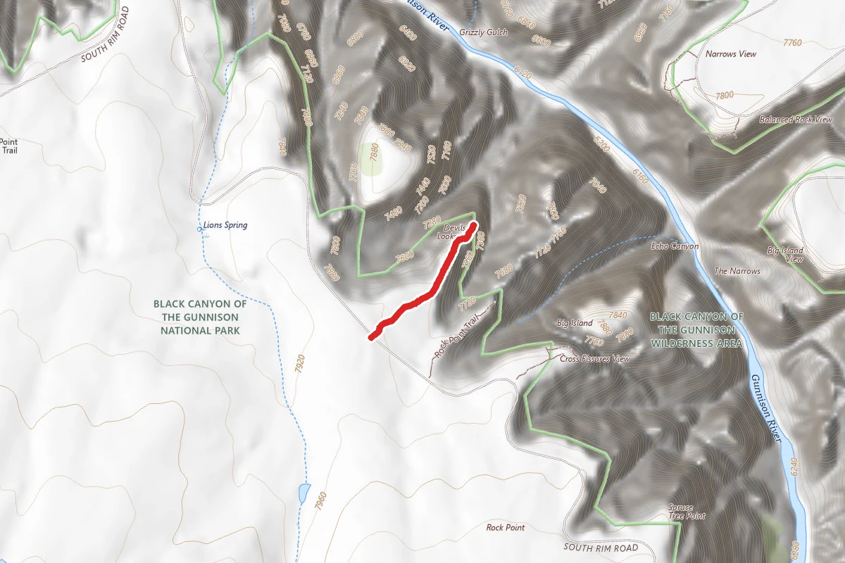 Devils Lookout Trail