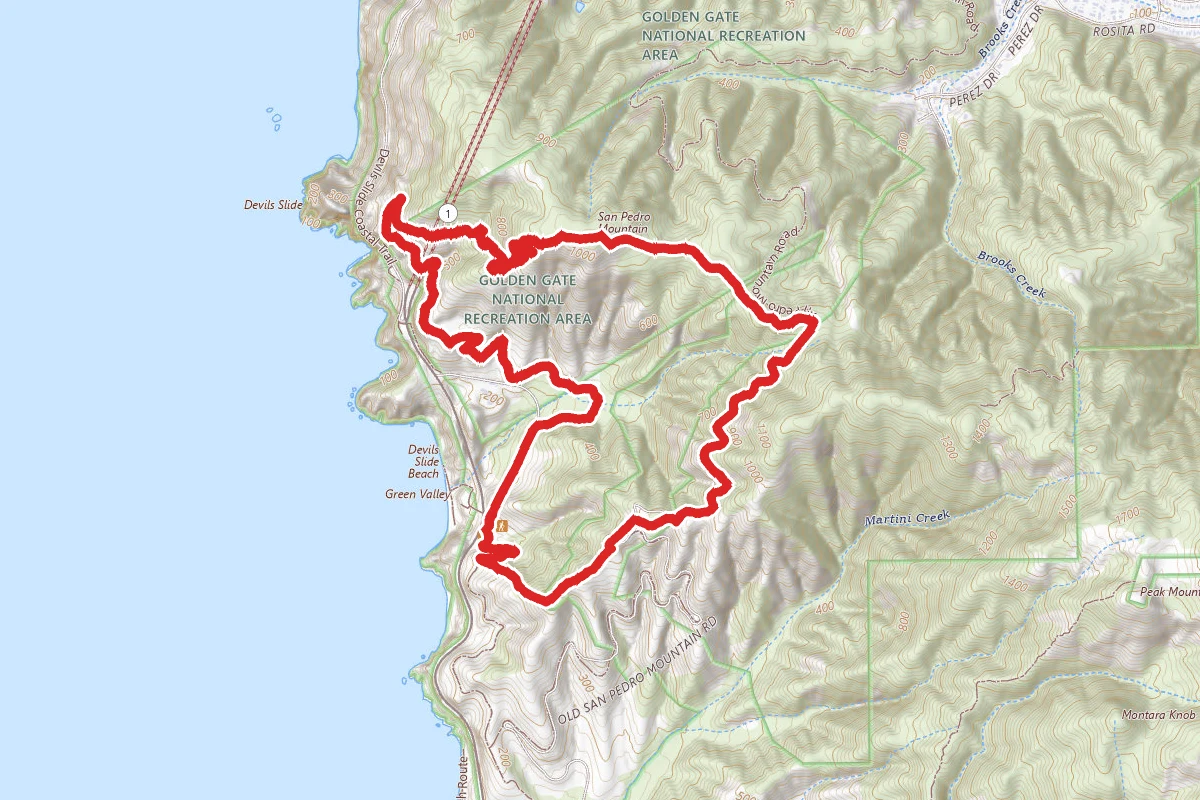 Old Colma Road Loop