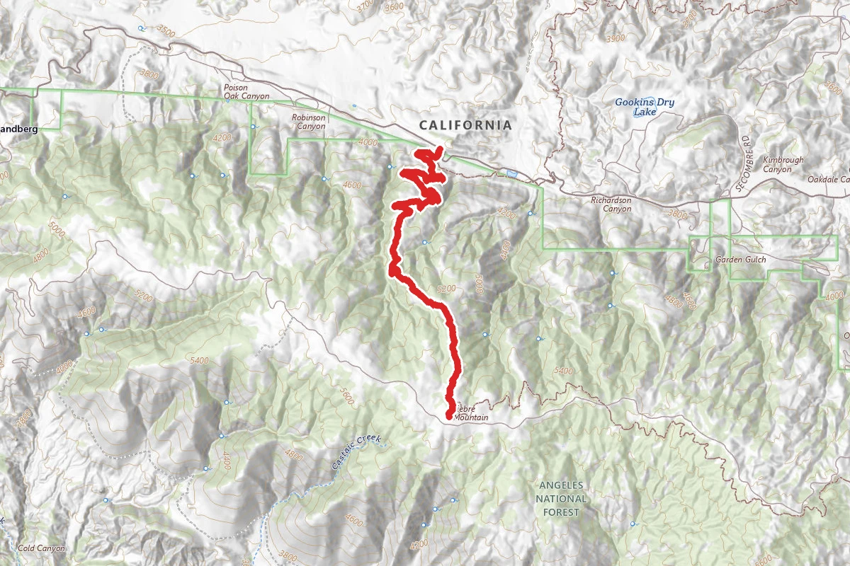 Liebre Mountain via Pacific Crest Trail