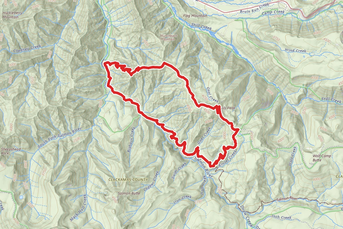 Salmon Trail via Kinzel